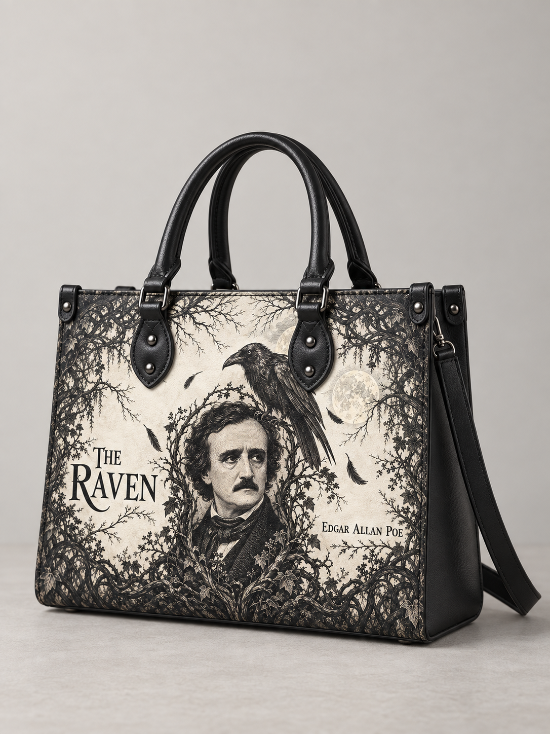 "The Raven" Leather Handbag