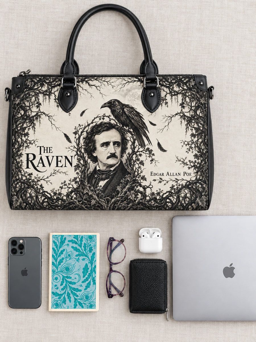 "The Raven" Leather Handbag