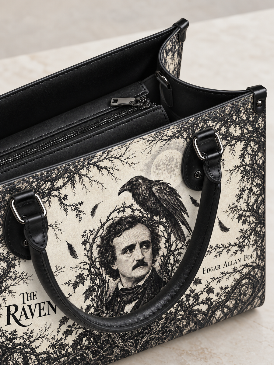 "The Raven" Leather Handbag