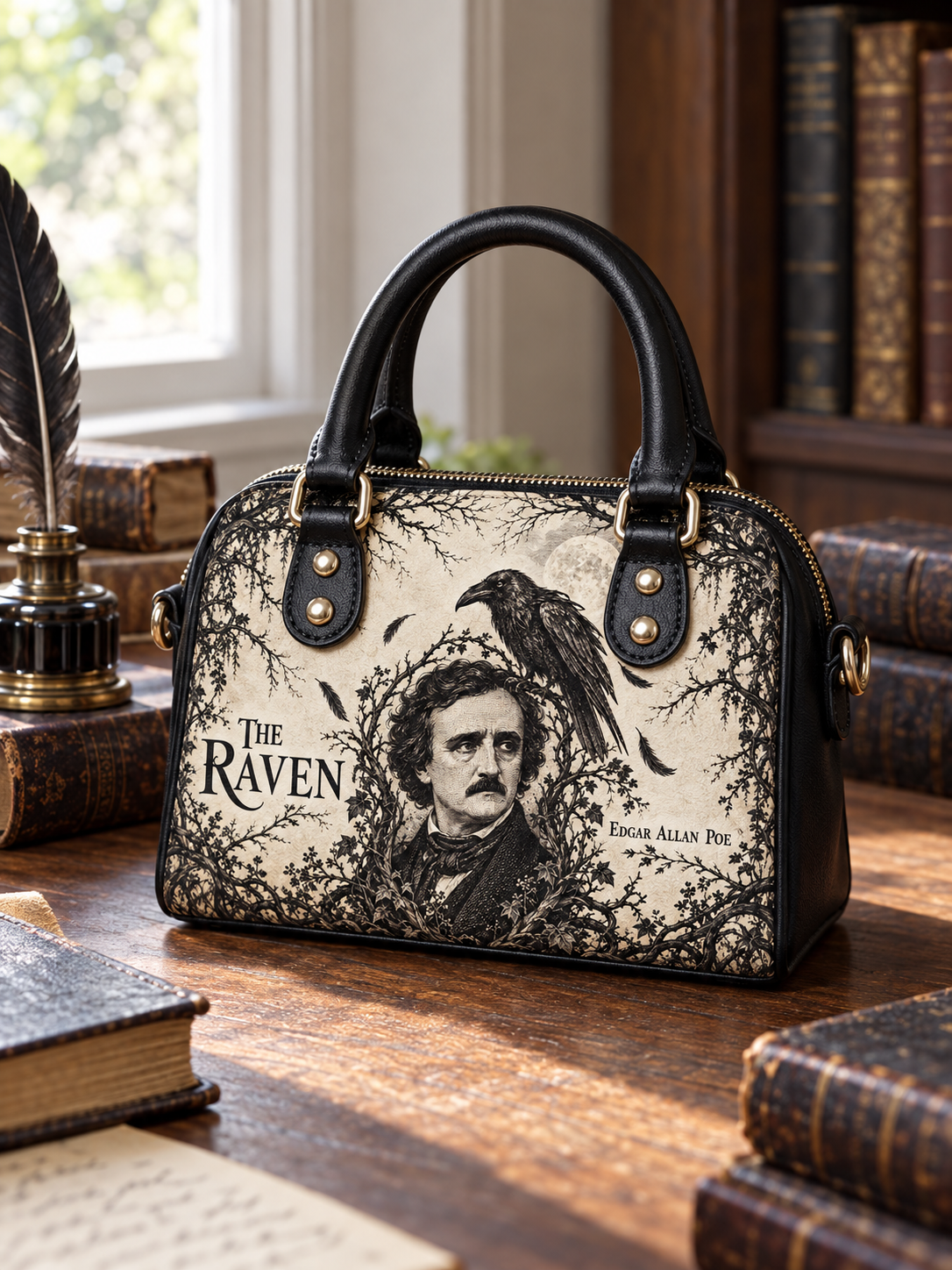"The Raven" Mini Satchel
