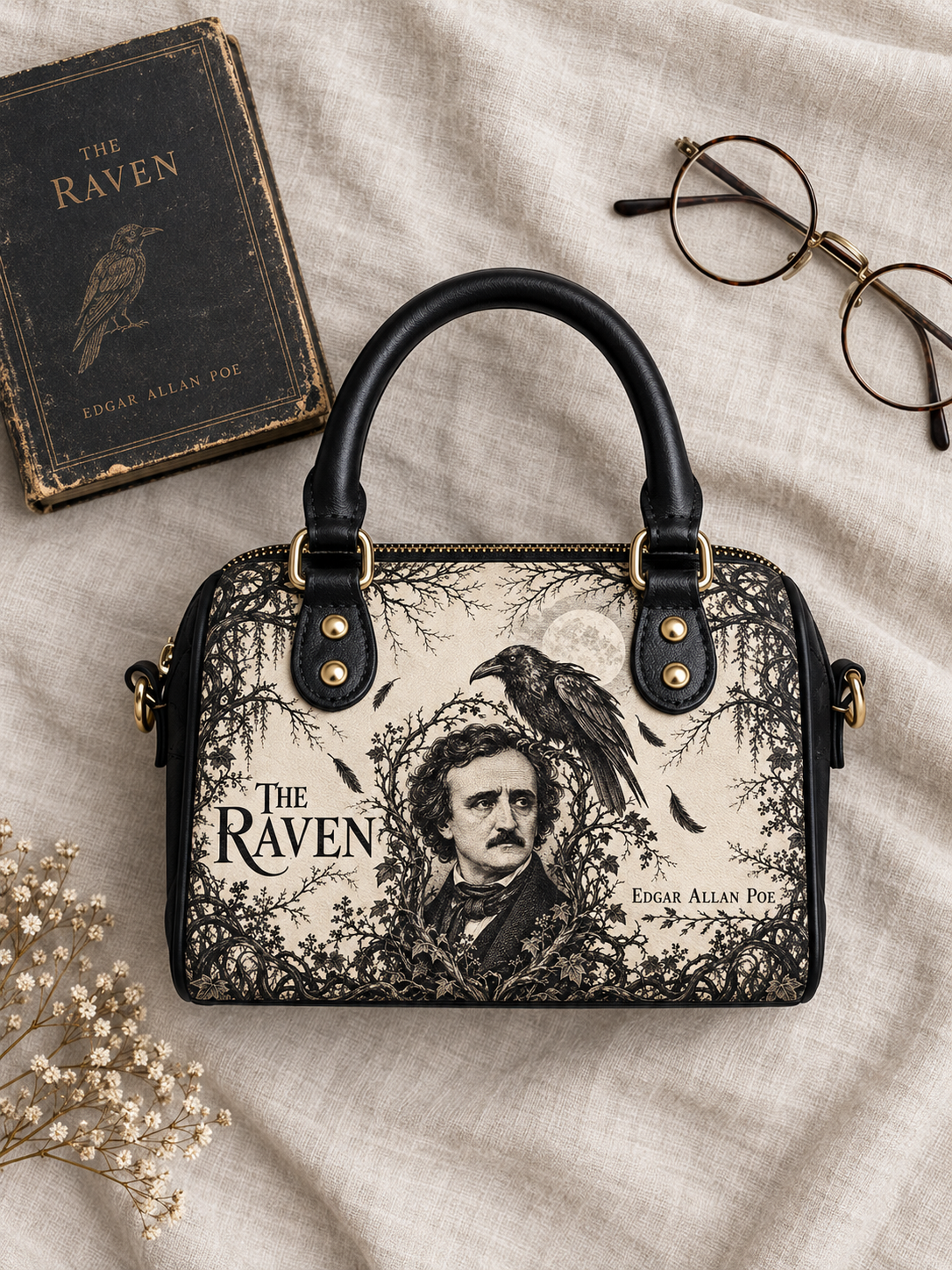 "The Raven" Mini Satchel