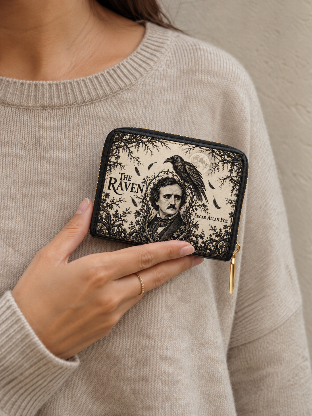 "The Raven" Mini Wallet