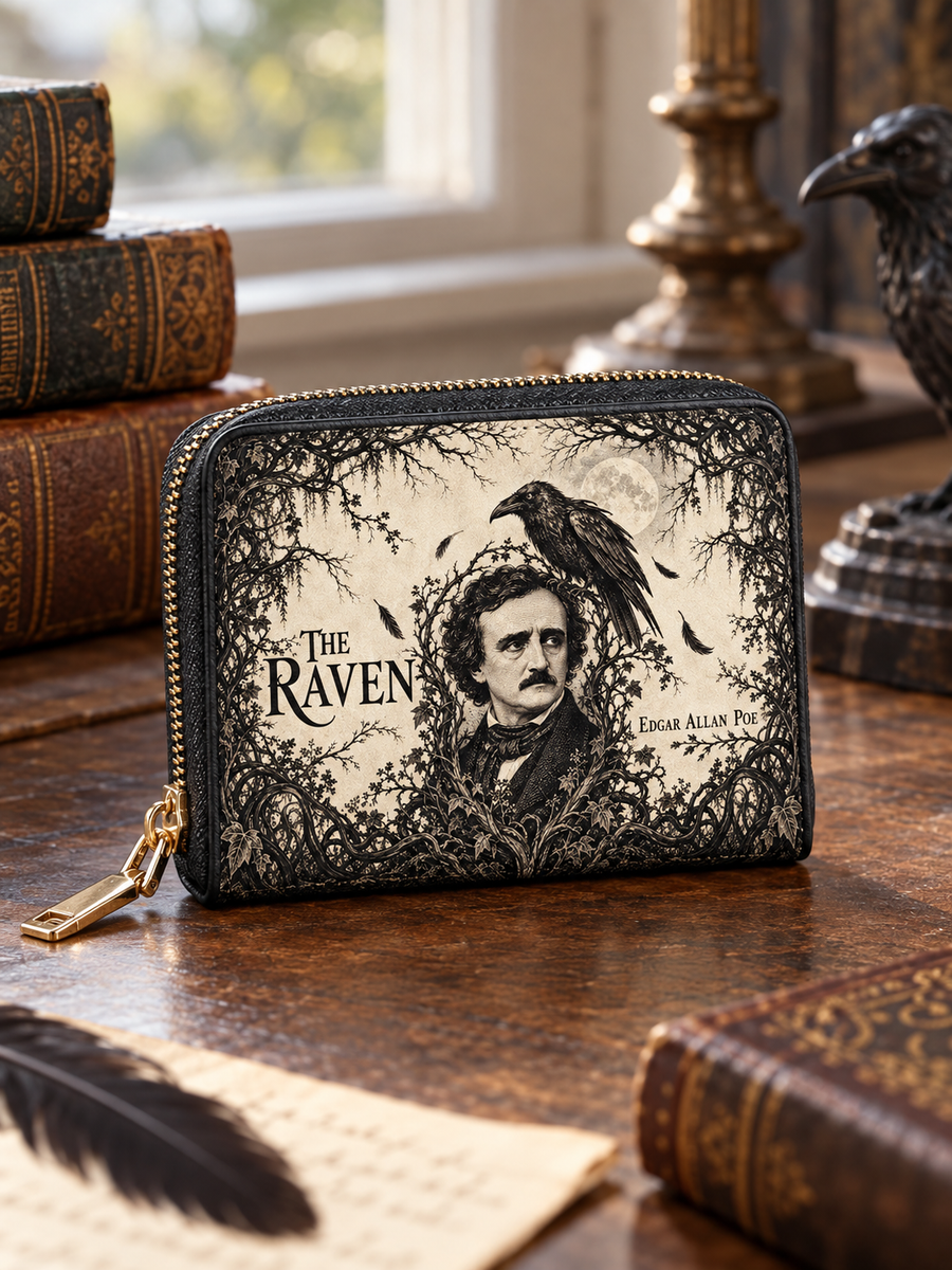 "The Raven" Mini Wallet
