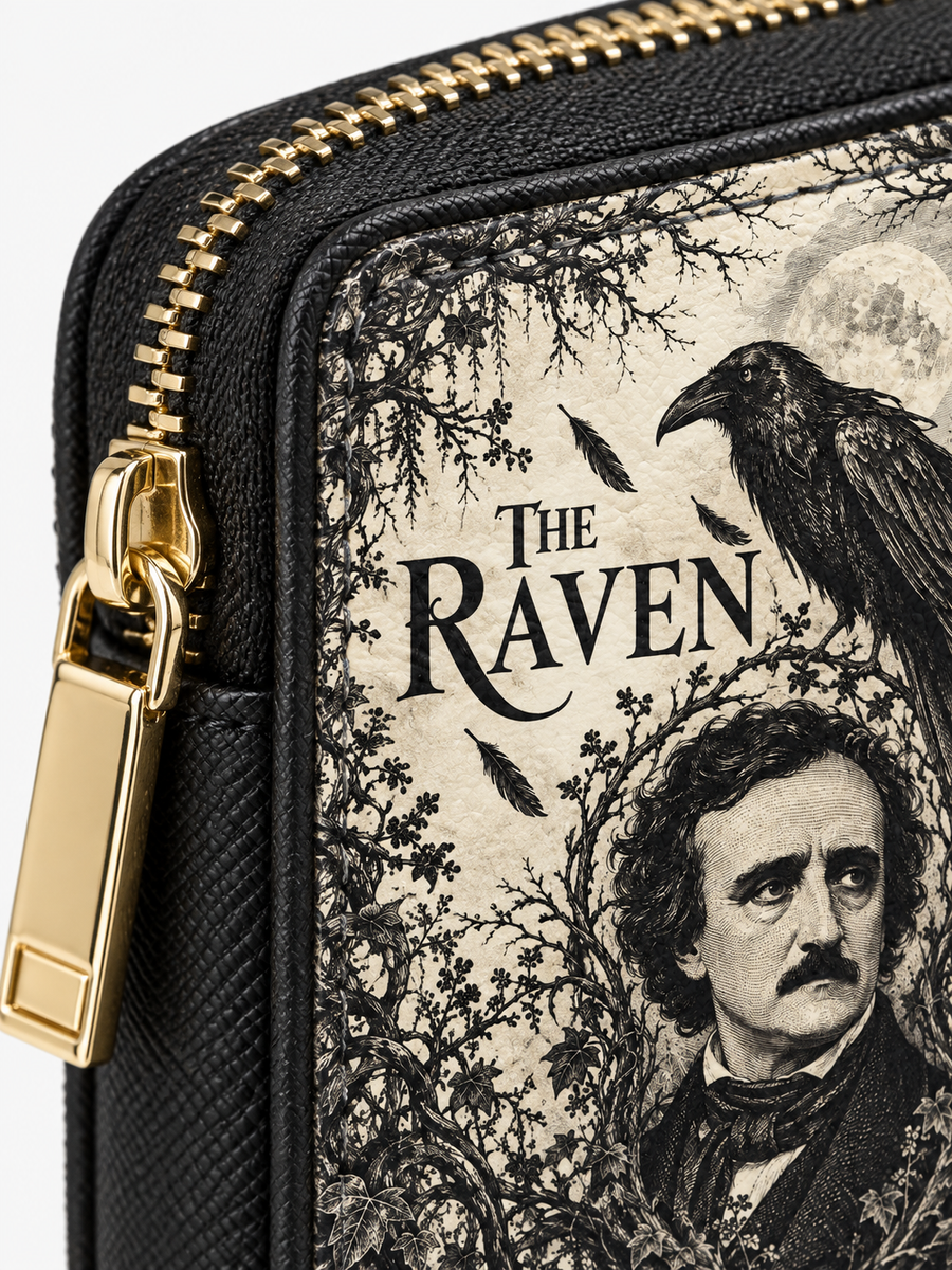 "The Raven" Mini Wallet