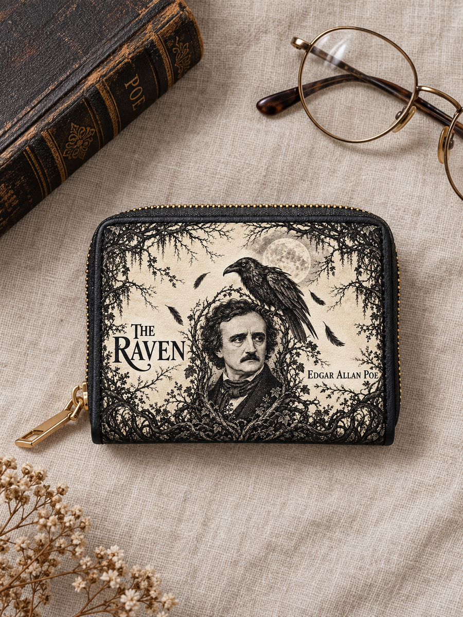 "The Raven" Mini Wallet