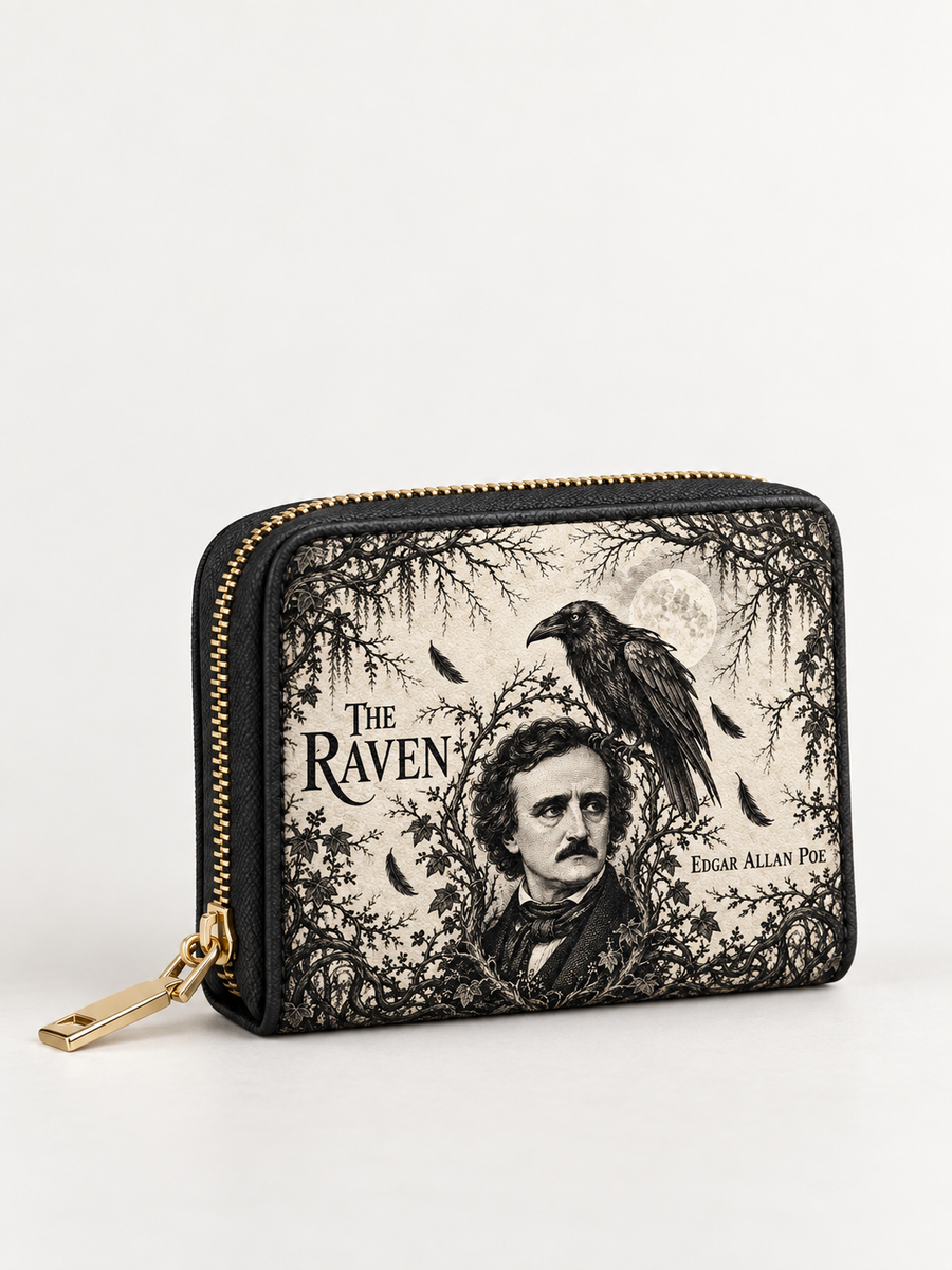 "The Raven" Mini Wallet