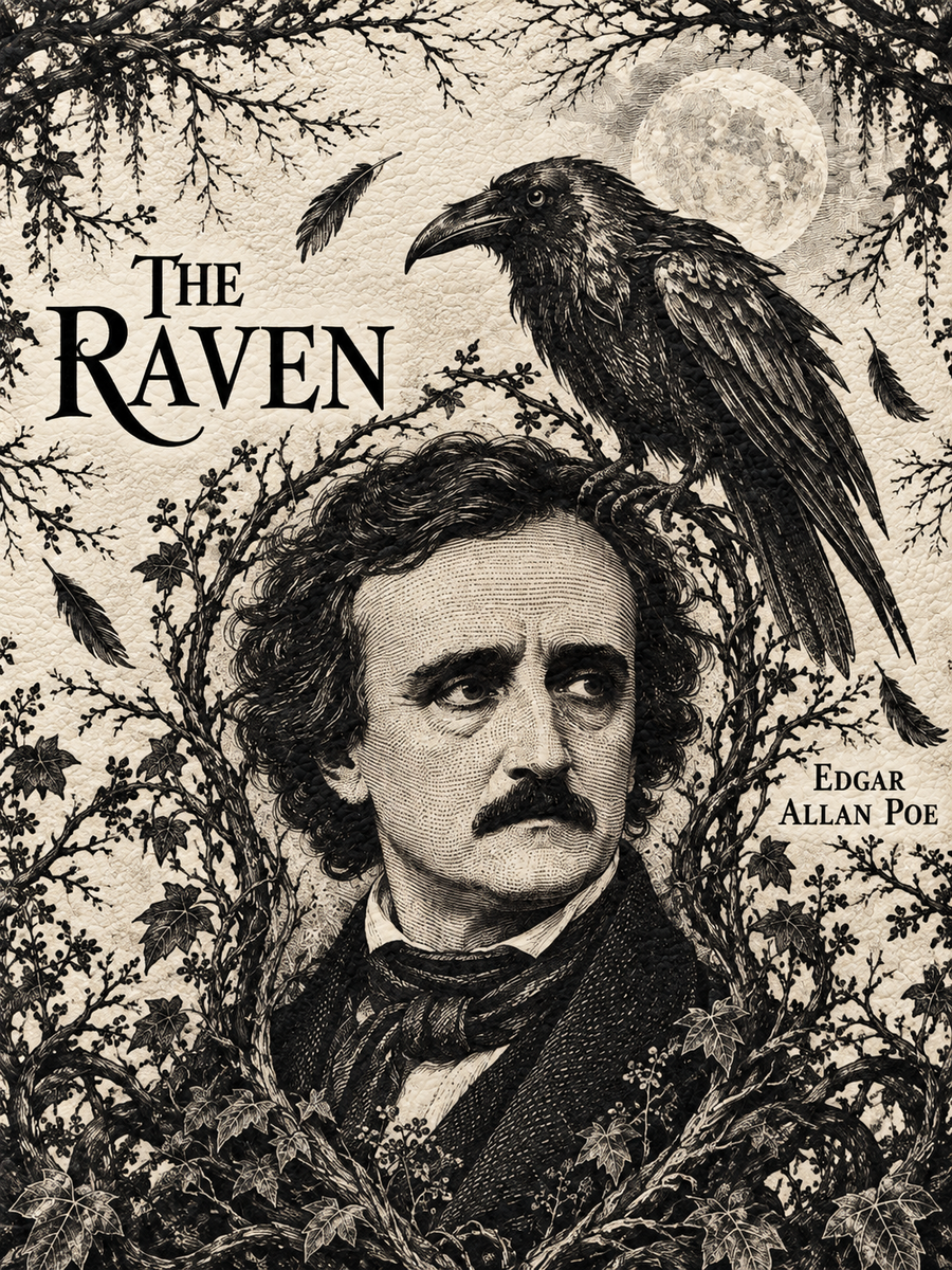 "The Raven" Mini Wallet