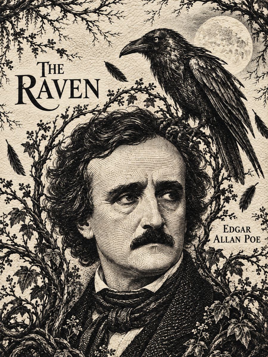 "The Raven" Wallet