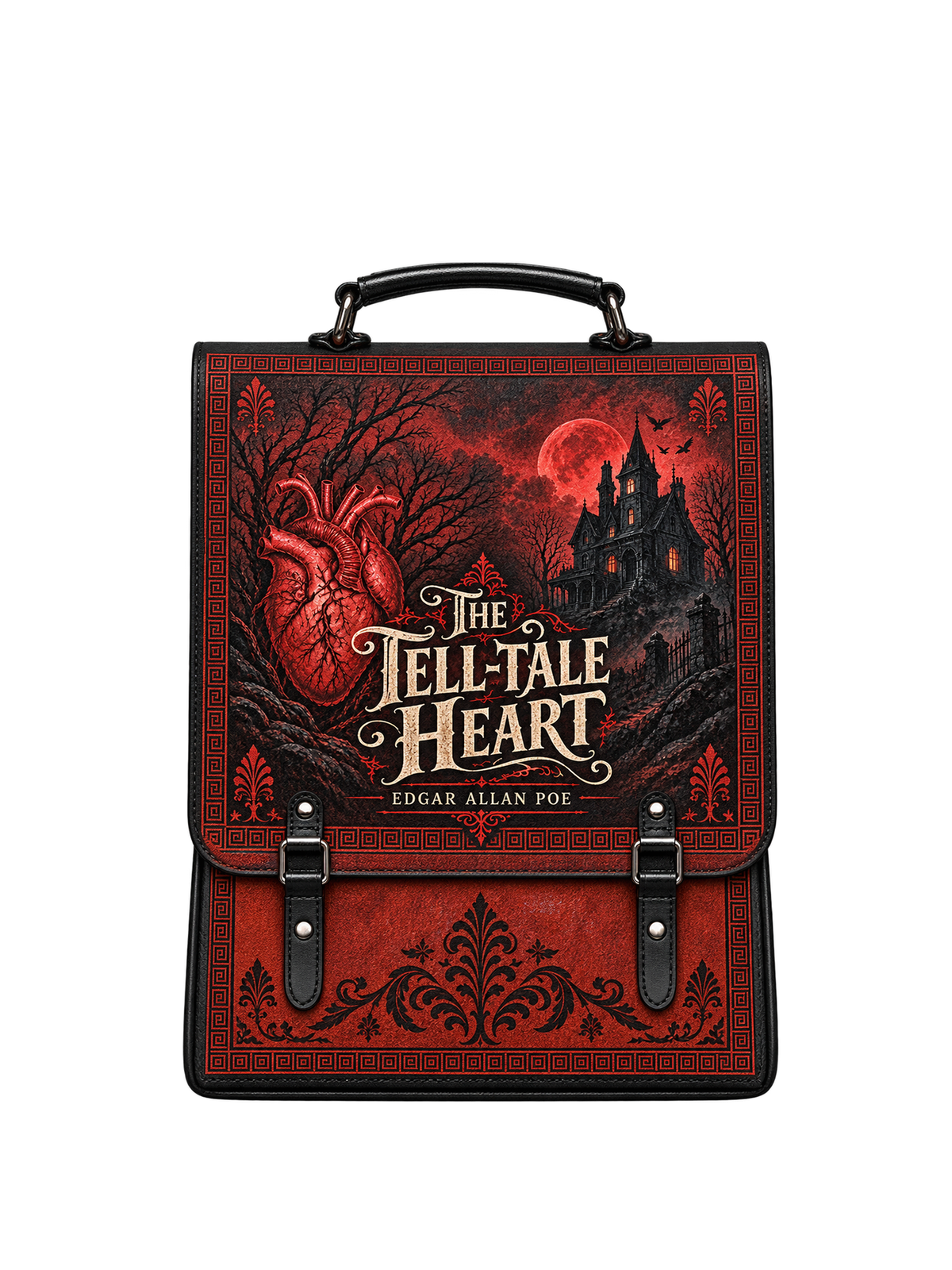 "The Tell-Tale Heart" Leather Backpack