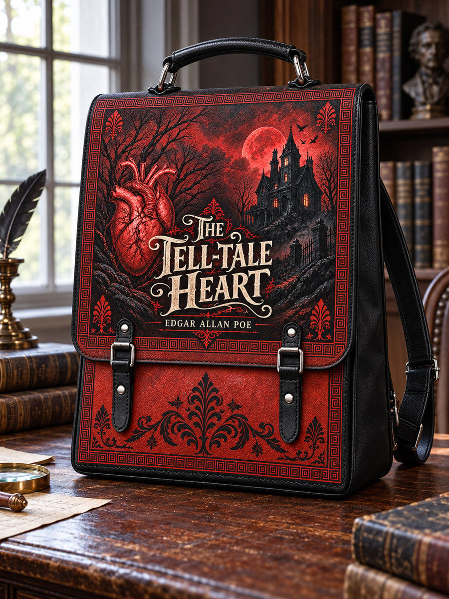 "The Tell-Tale Heart" Leather Backpack