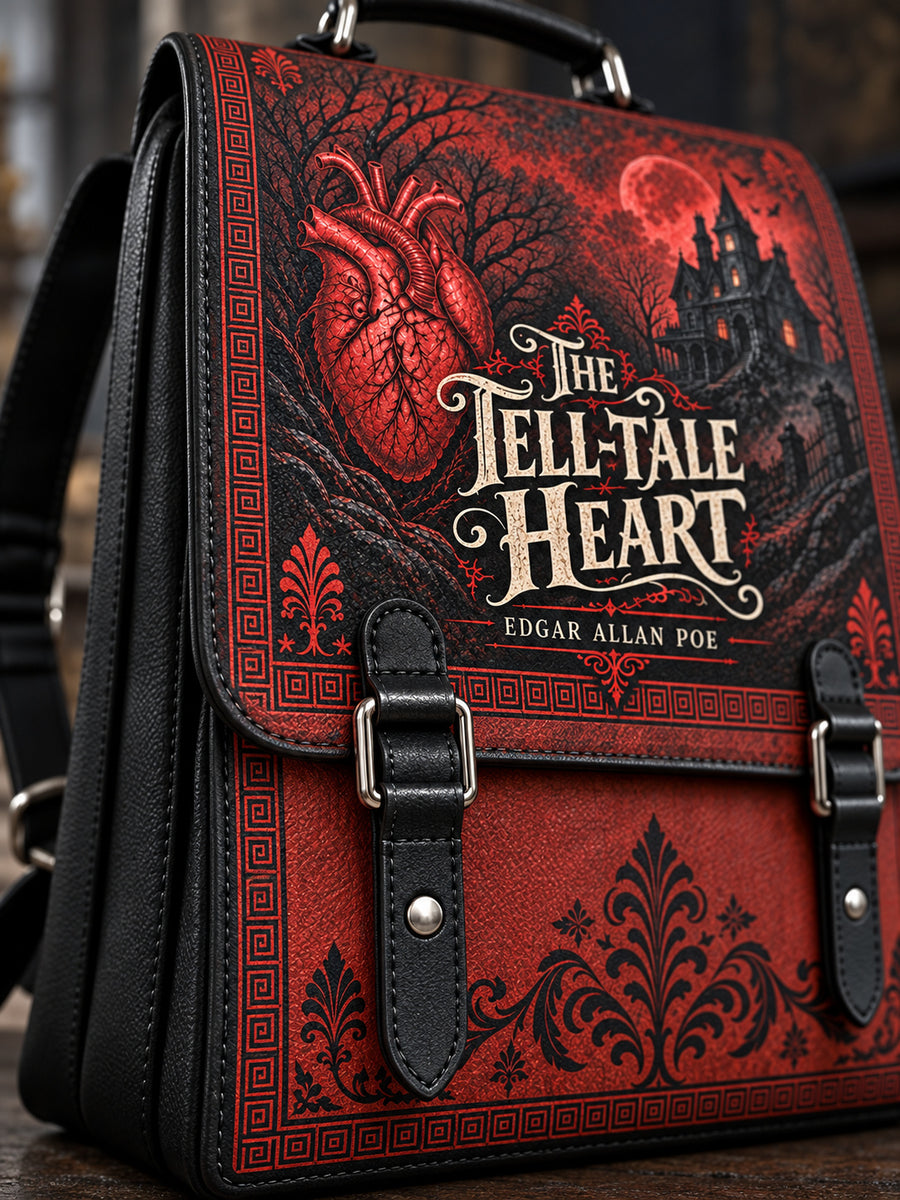"The Tell-Tale Heart" Leather Backpack