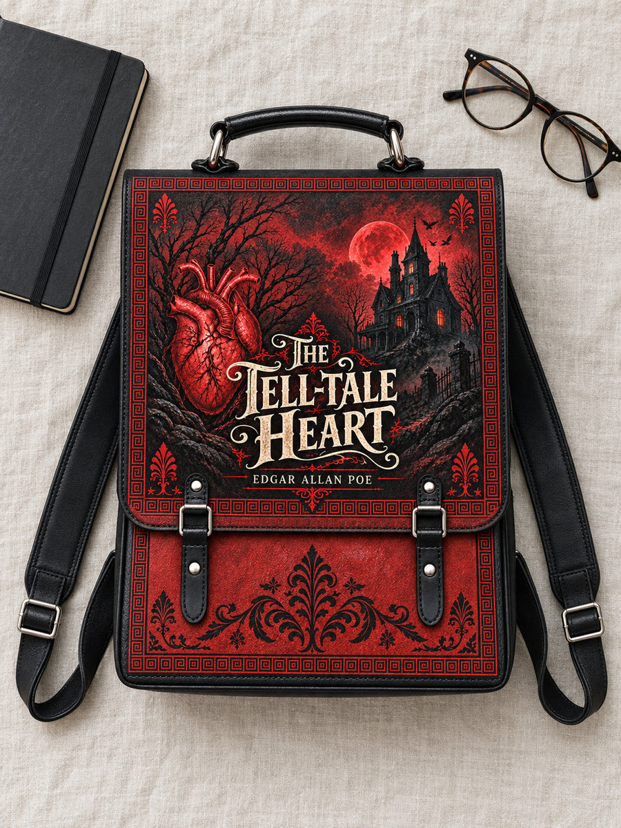 "The Tell-Tale Heart" Leather Backpack