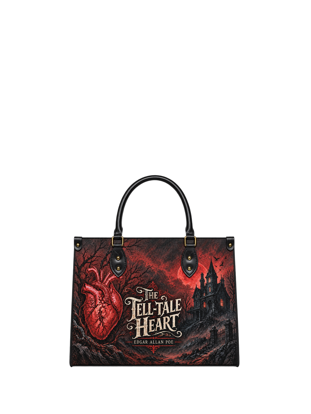 "The Tell-Tale Heart" Leather Handbag