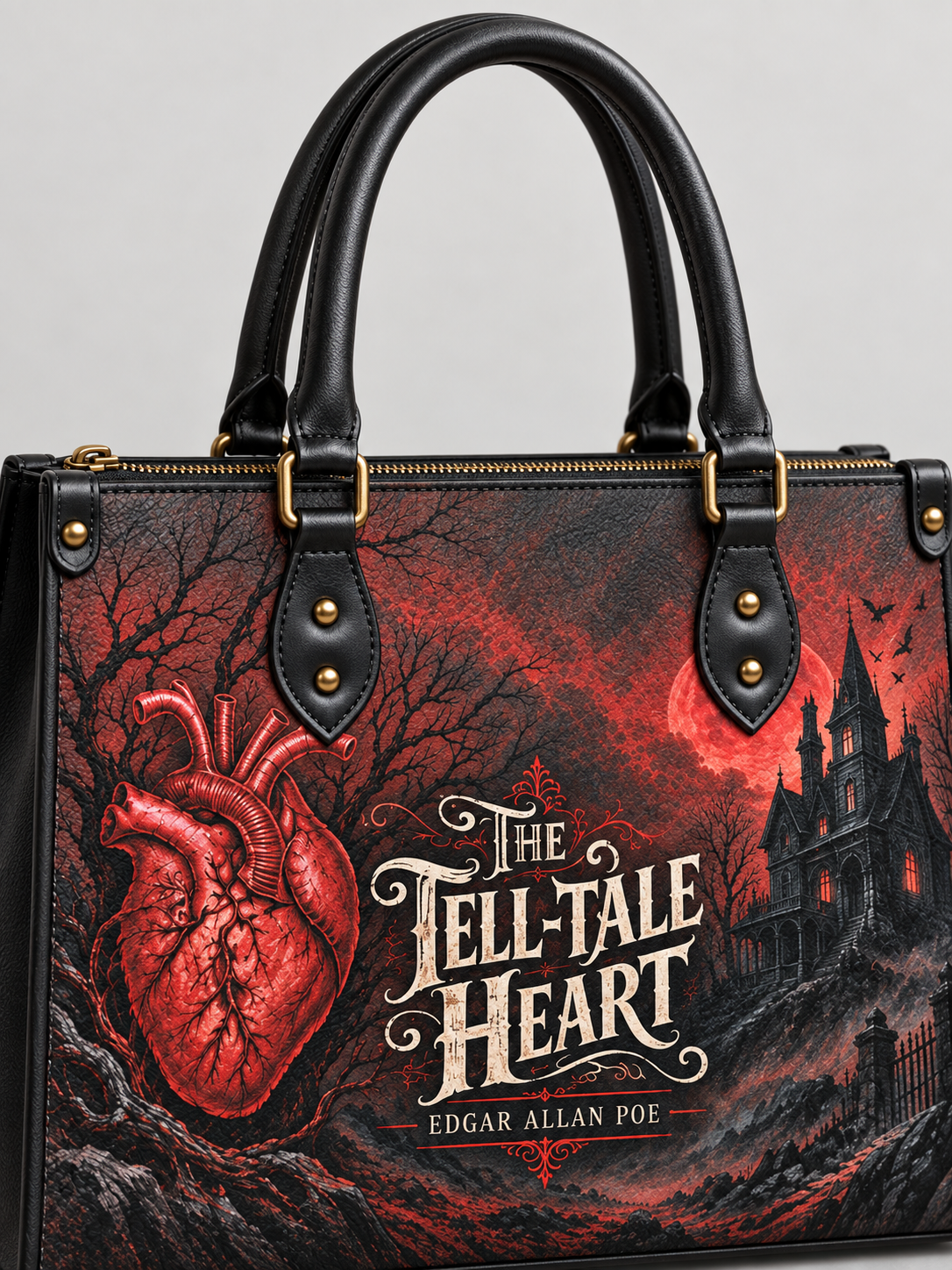 "The Tell-Tale Heart" Leather Handbag