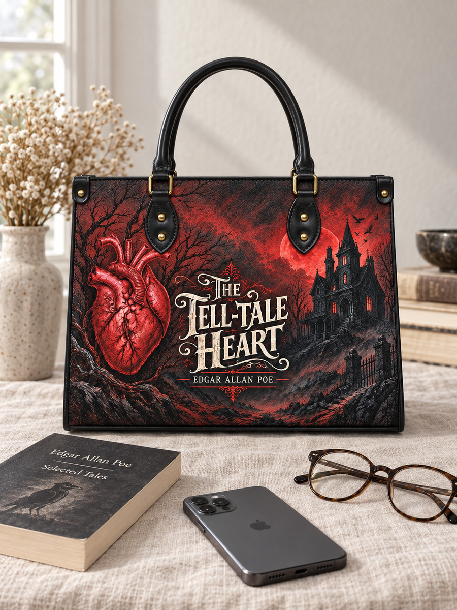 "The Tell-Tale Heart" Leather Handbag