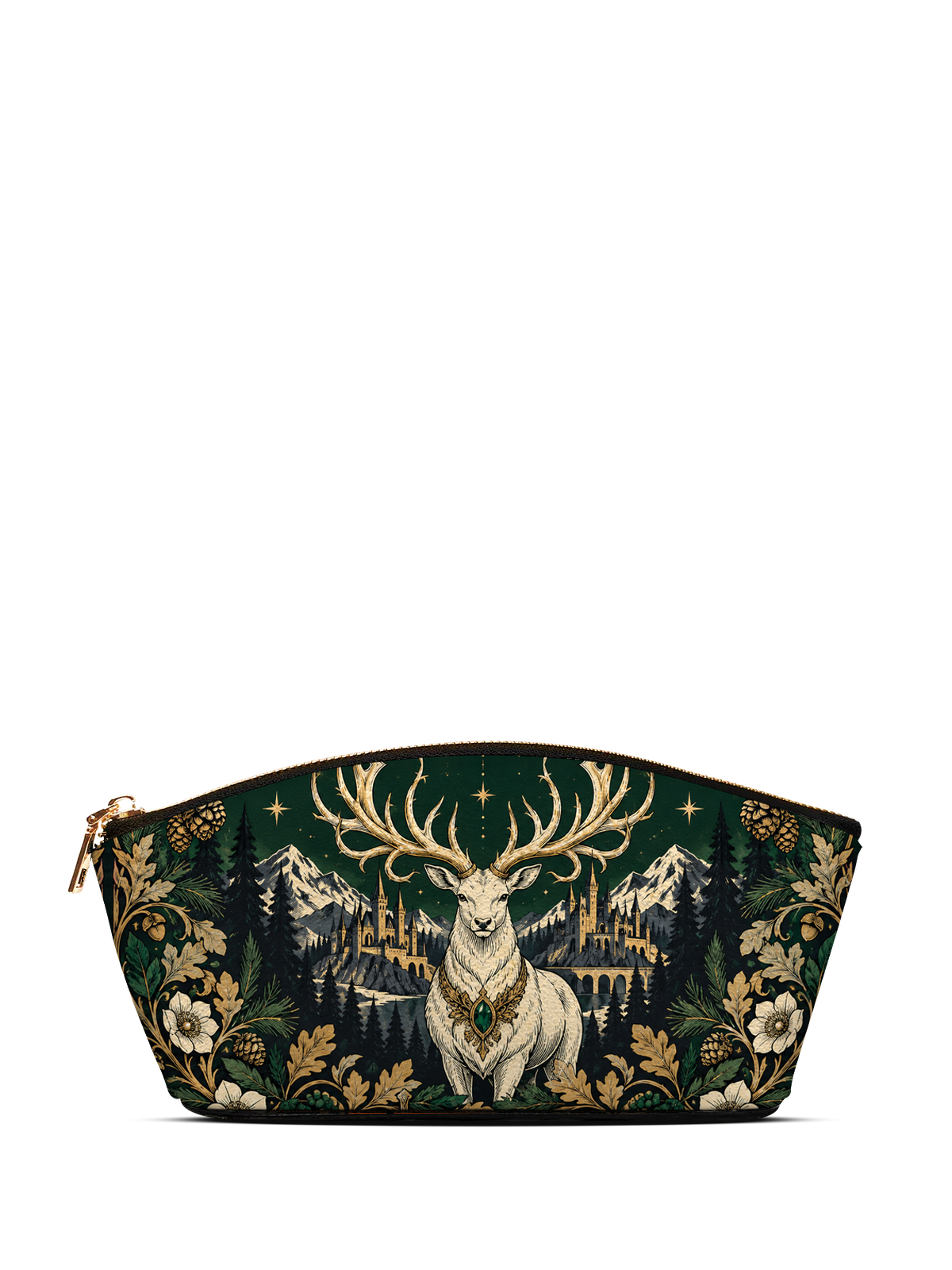 "The White Stag" Northern Court Eclipse Makeup Bag