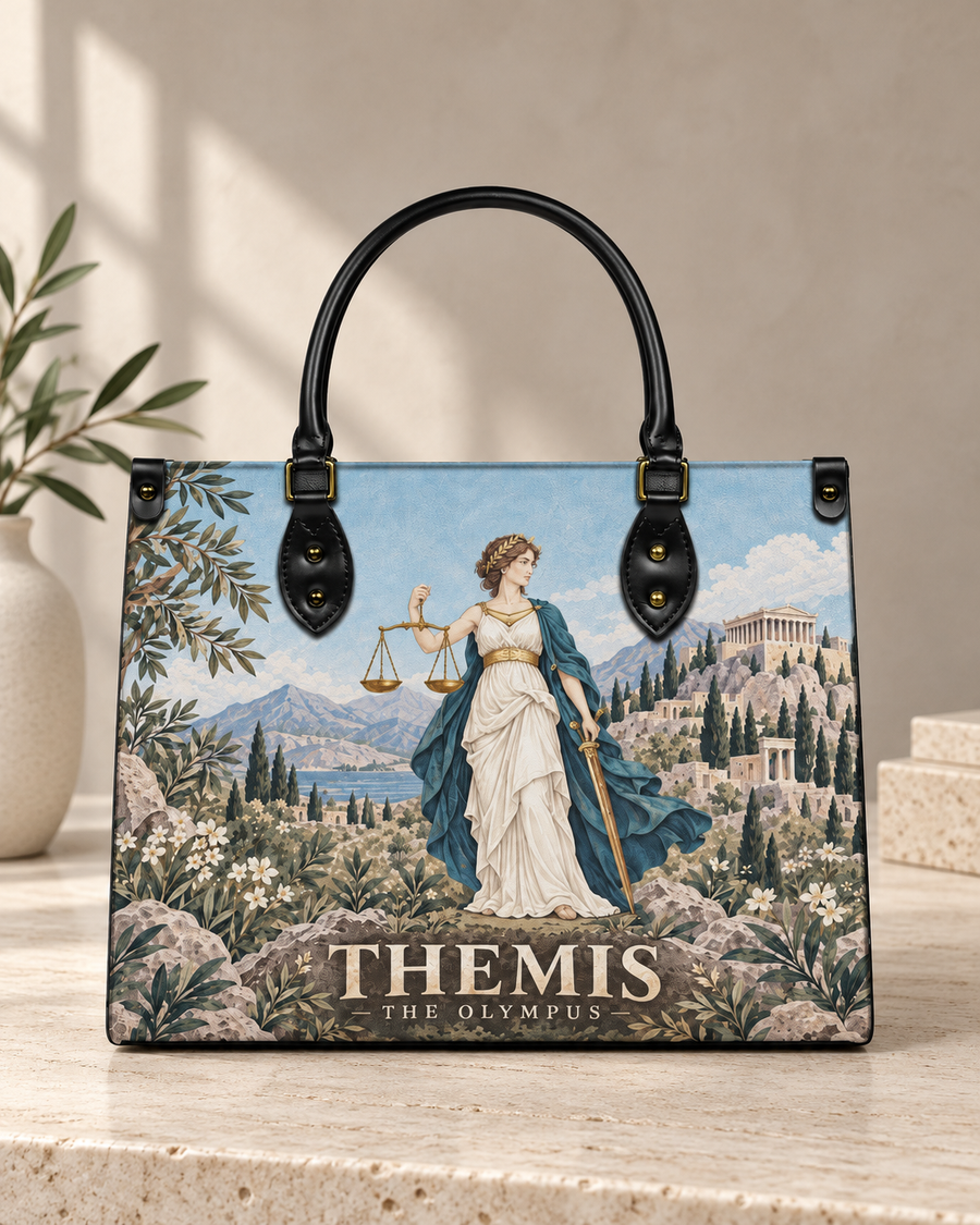 "Themis" Leather Handbag