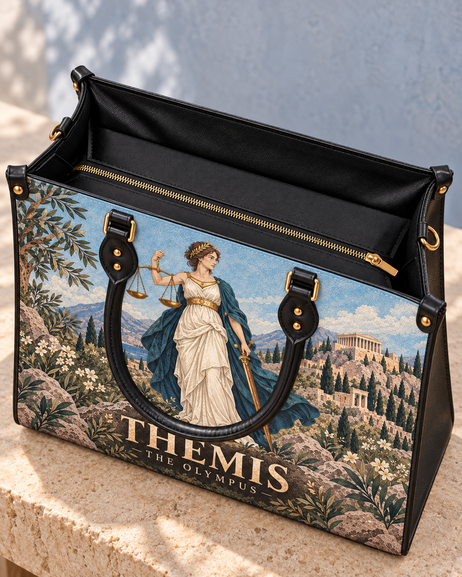 "Themis" Leather Handbag