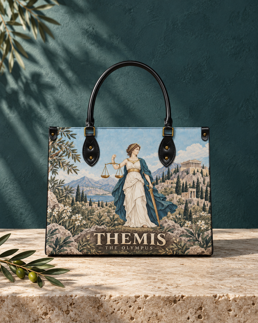 "Themis" Leather Handbag