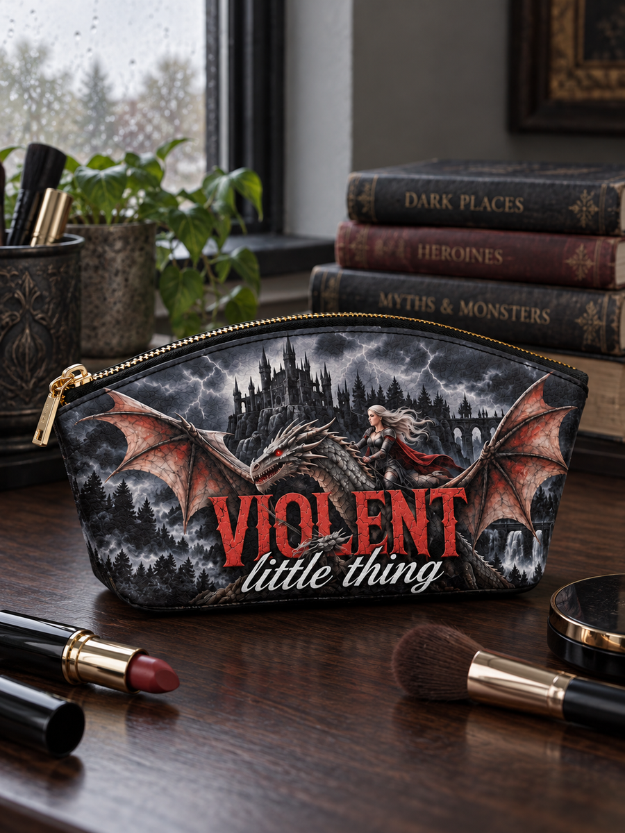 "Violent Little Thing" Dragon Rider Eclipse Makeup Bag