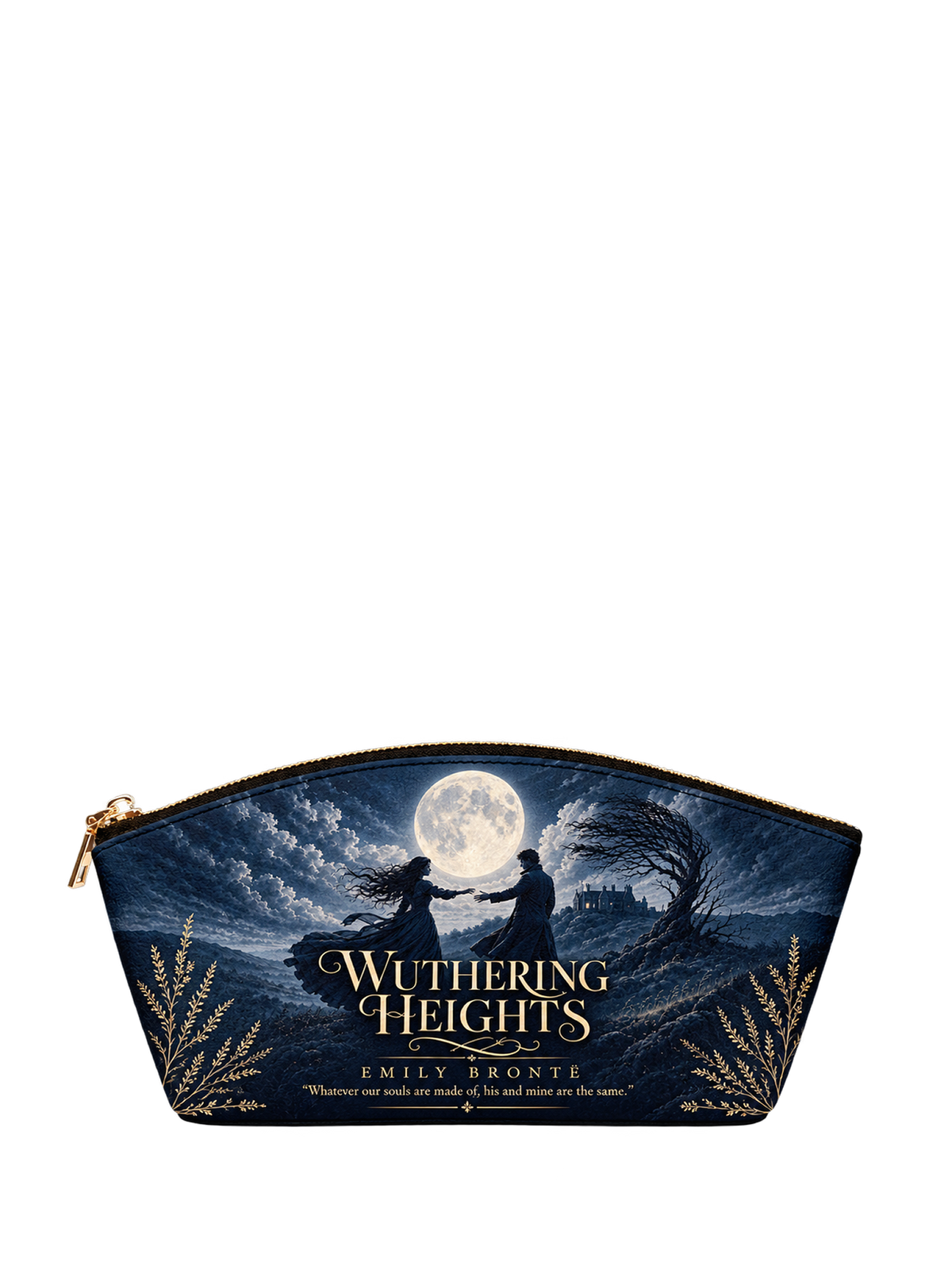 "Wuthering Heights" Windswept Moors Eclipse Makeup Bag